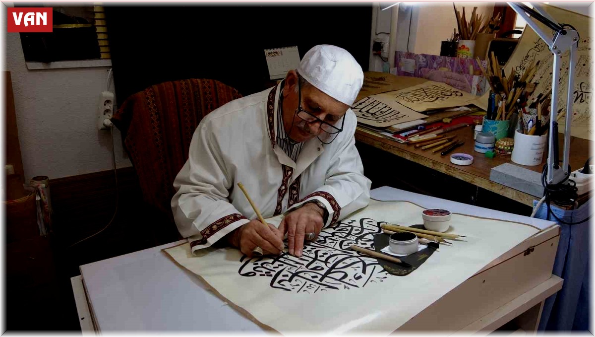 Vanlı imamın 40 yıllık 'Hüsn-i hat' aşkı