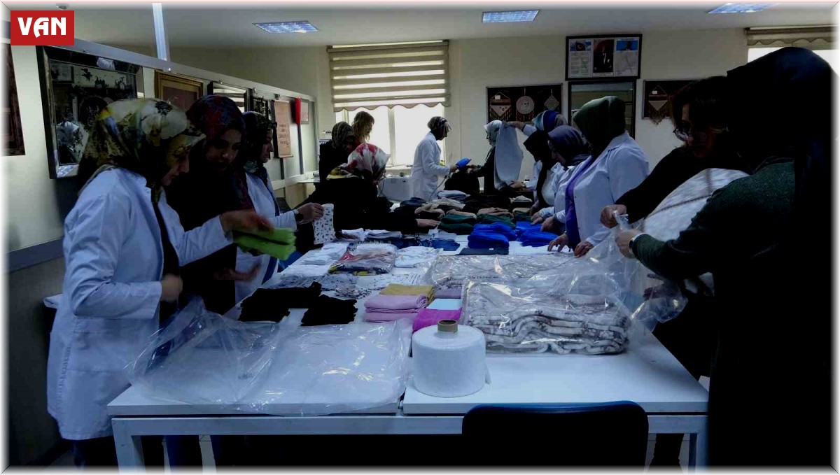 Vanlı kadınlar Gazze için seferber oldu