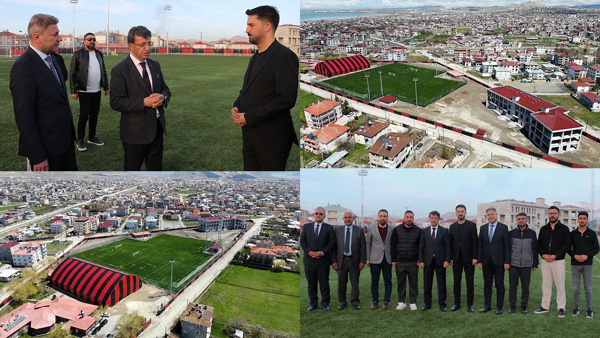 Vanspor altyapı tesisi yüzde 75 tamamlandı