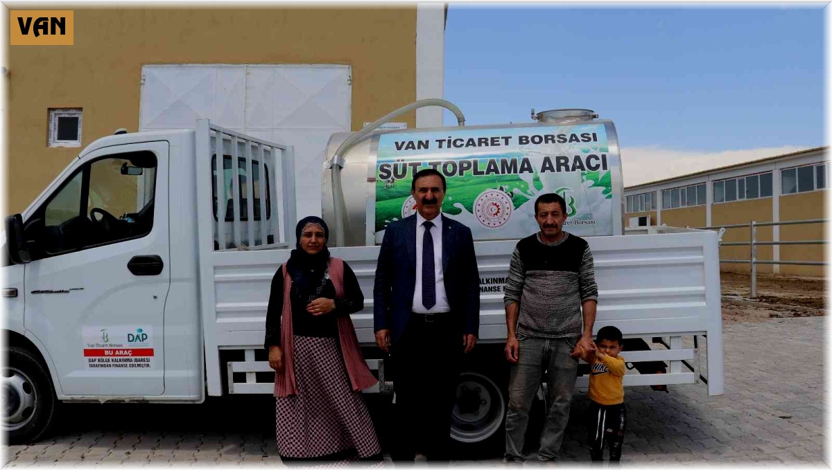 VANTB Başkanı Süer ile çiftçilerin yüzü gülüyor