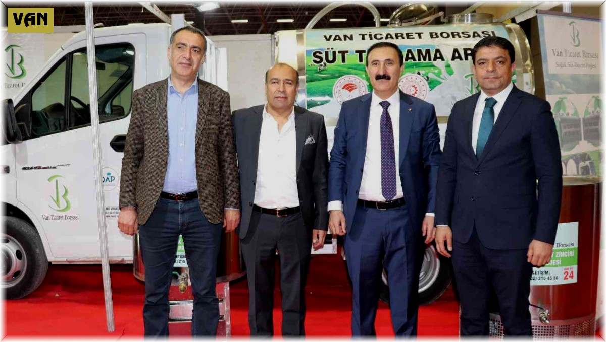 VANTB'den çiftçilere süt toplama aracı