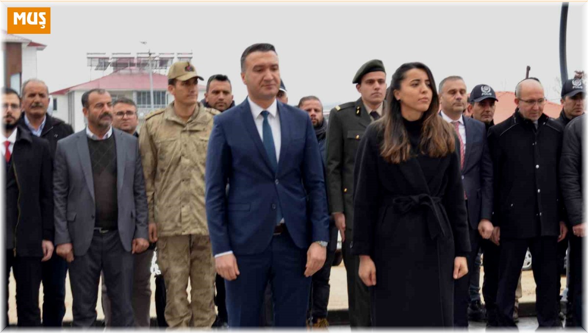 Varto'da 18 Mart Şehitleri Anma ve Çanakkale Zaferi'nin 109'uncu yıl dönümü programı