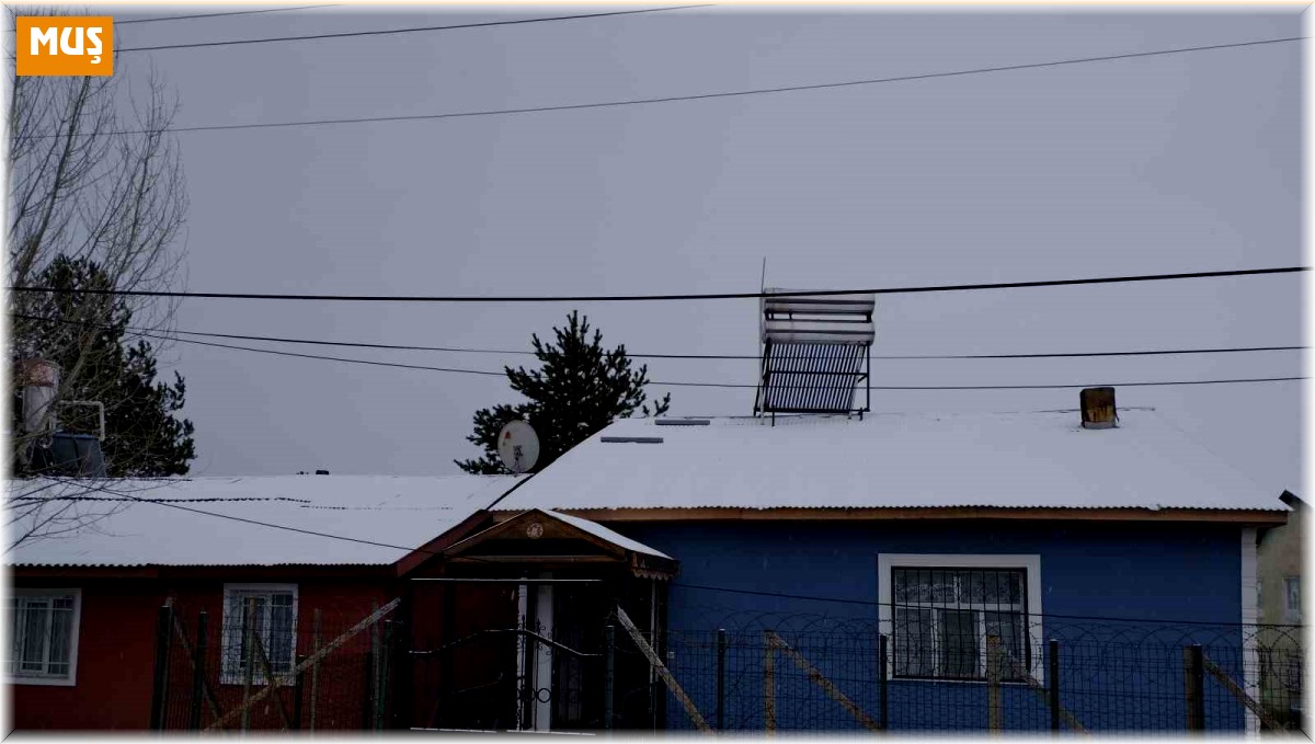 Varto'da kar yağışı