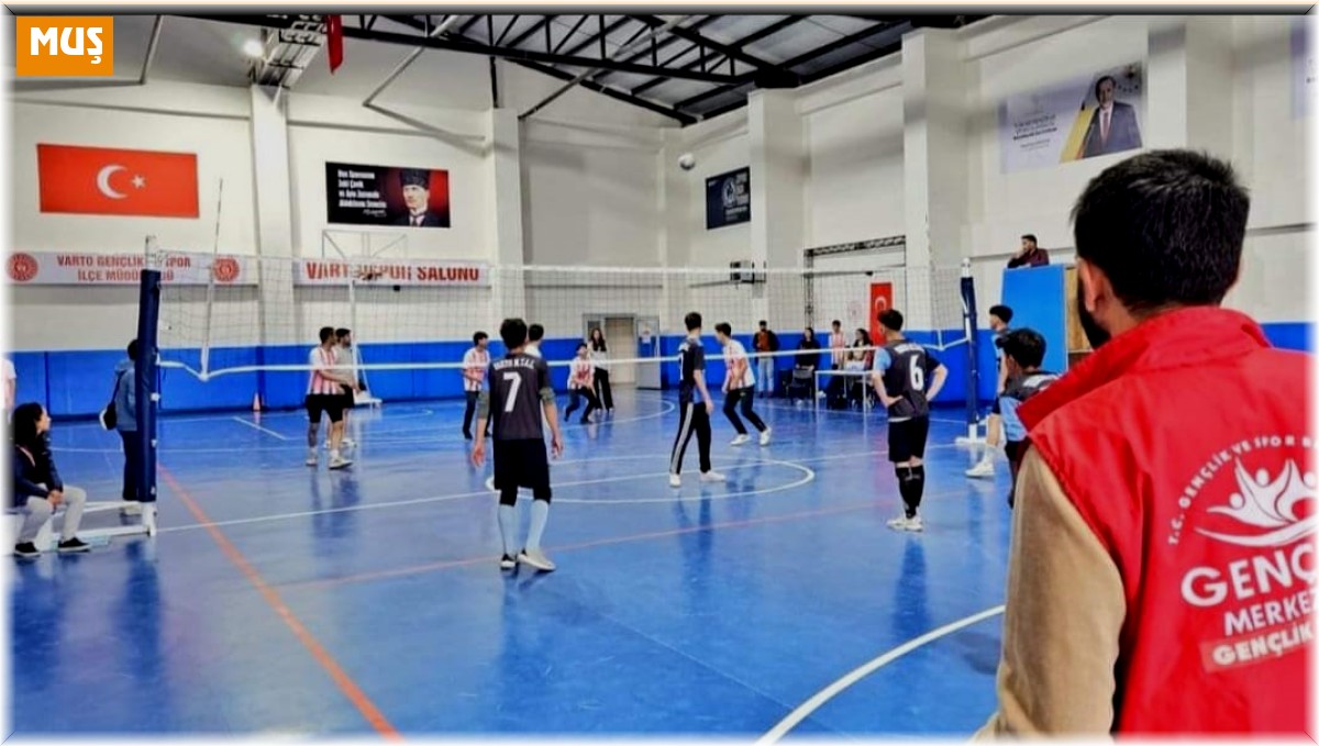 Varto'da voleybol turnuvası