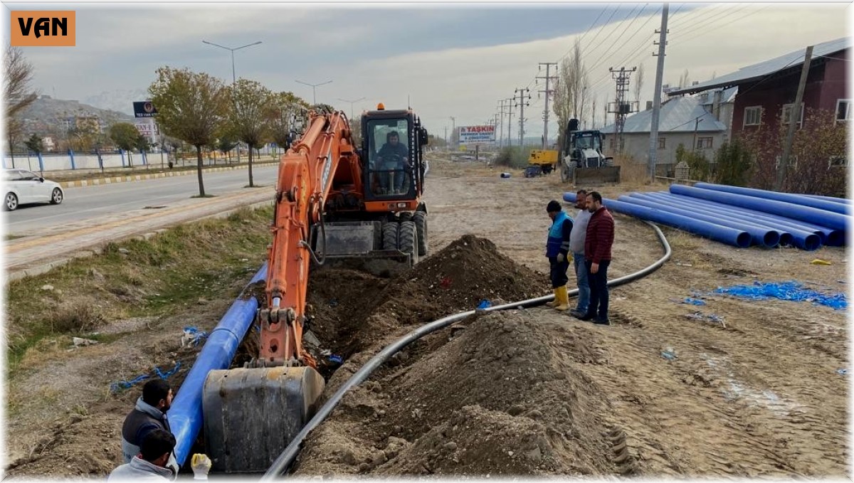 VASKİ'den su hatlarını yenileme çalışması