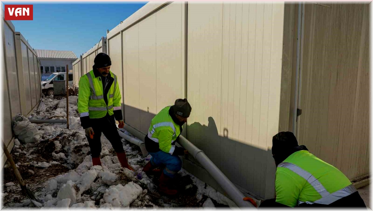 VASKİ, Malatya'nın su ve kanalizasyon altyapısını onarıyor