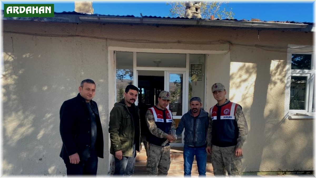 Vatandaşların bulduğu yaralı Çayır Delicesi tedavi altına alındı