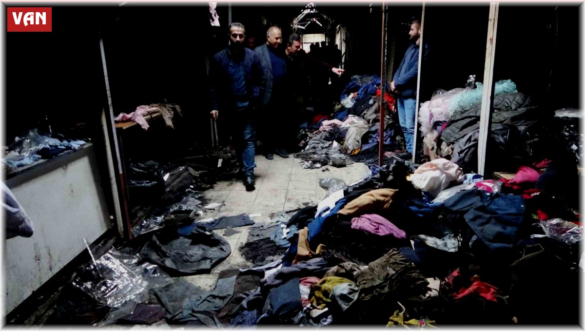 VATSO Başkanı Kandaşoğlu'ndan dükkanları yanan pazar esnafına ziyaret