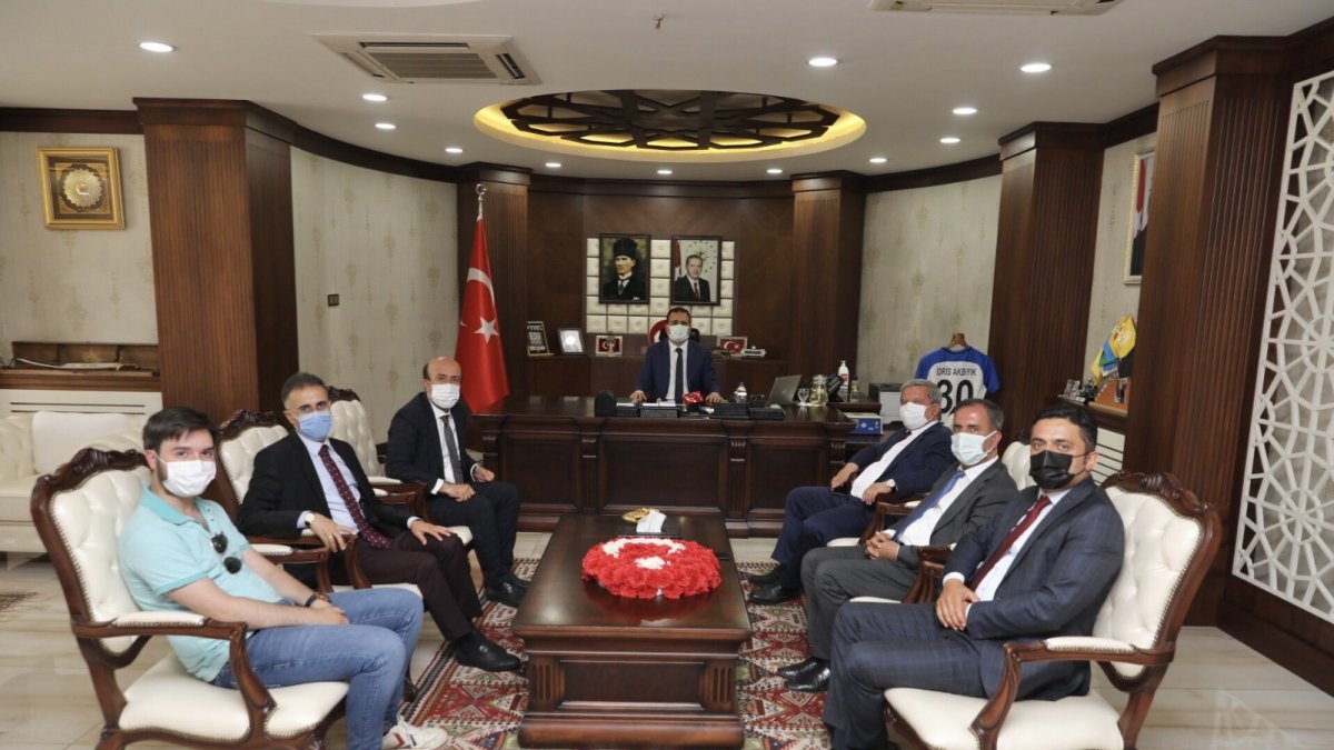 VEDAŞ heyetinden Vali Akbıyık'a ziyaret