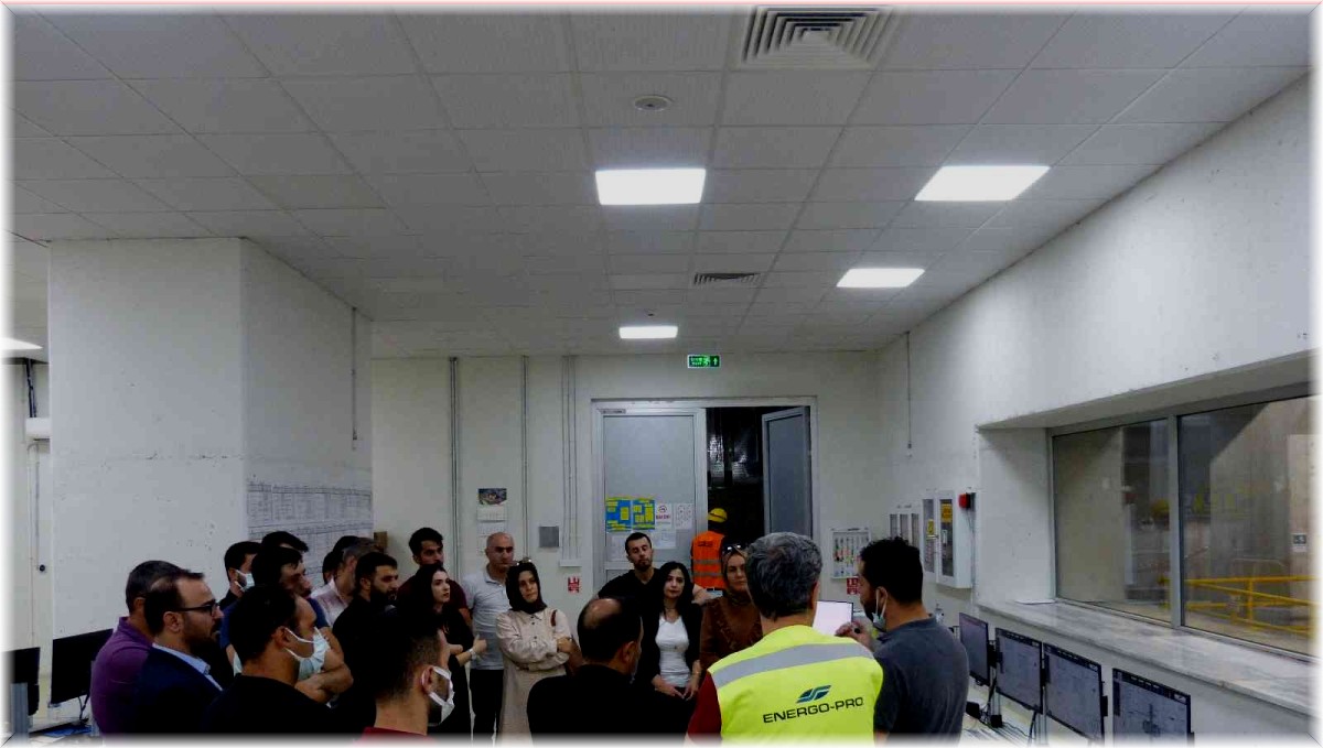 VEDAŞ Muş İl Müdürlüğünden Alparslan-2 Barajına teknik gezi