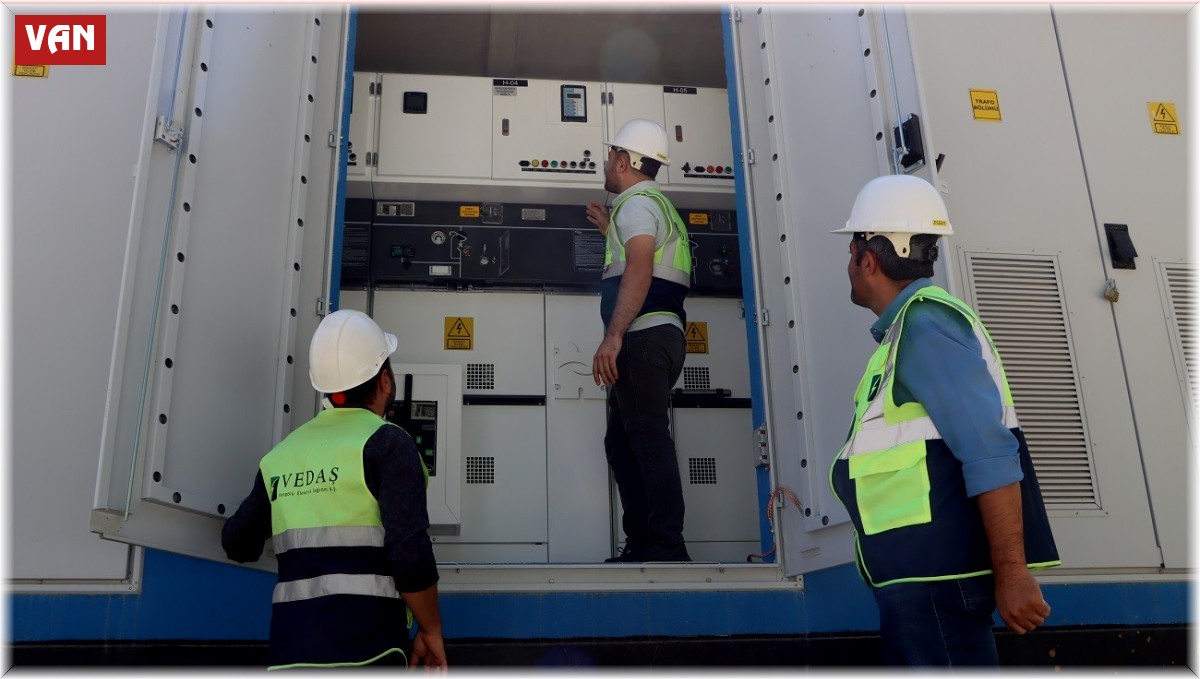 VEDAŞ'tan Bahçesaray'a 5 milyon TL'lik yatırım