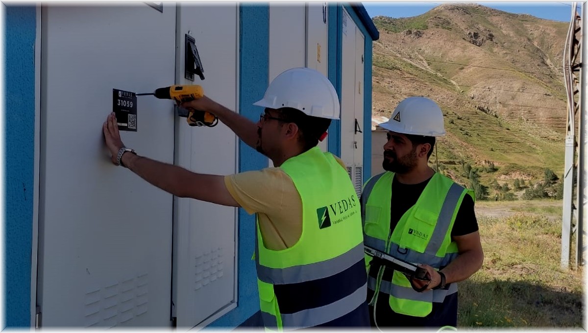 VEDAŞ'tan karekod çalışması