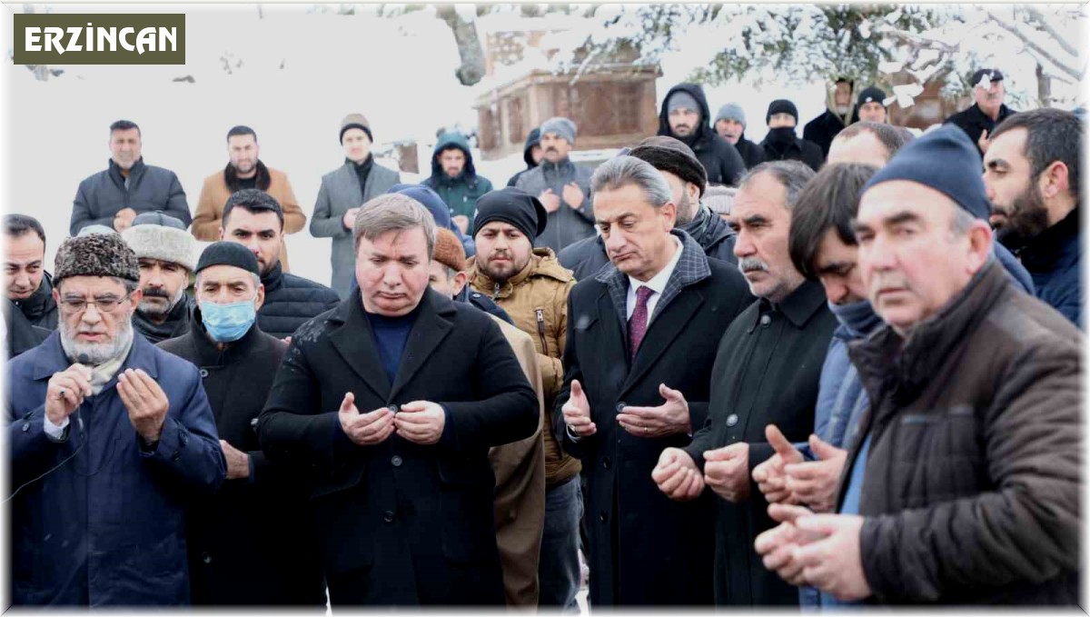 Vefat eden Erzincan Valisi Aydoğdu'nun babaannesi son yolculuğuna uğurlandı