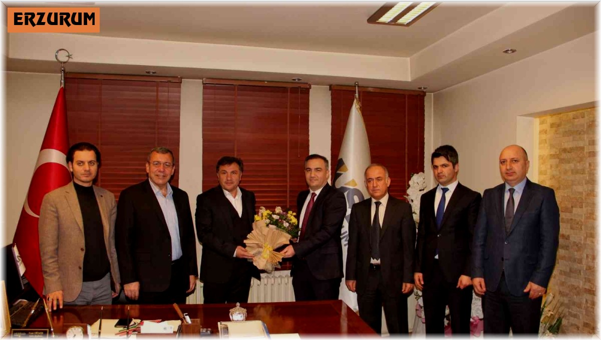 Vergi Dairesi heyetinden Başkan Demir'e ziyaret