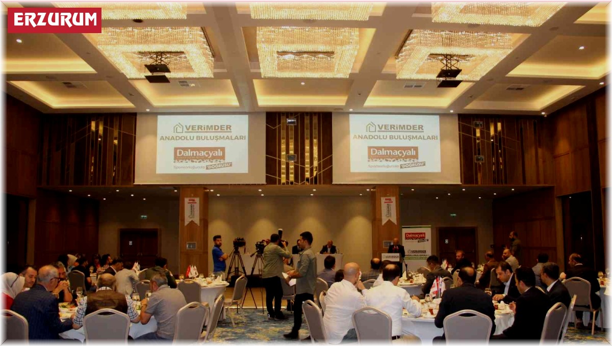 VERİMDER Anadolu buluşmalarını Erzurum'da düzenledi