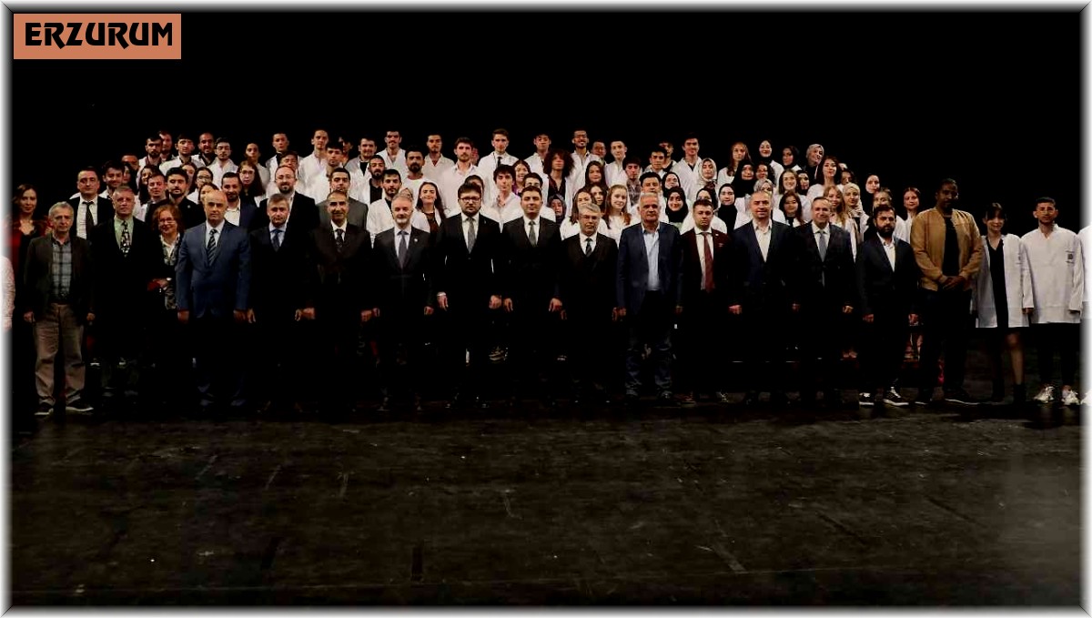 Veteriner hekim adayları önlüklerini giydi