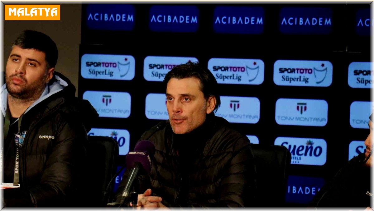 Vincenzo Montella: "Gurur verici bir galibiyet"