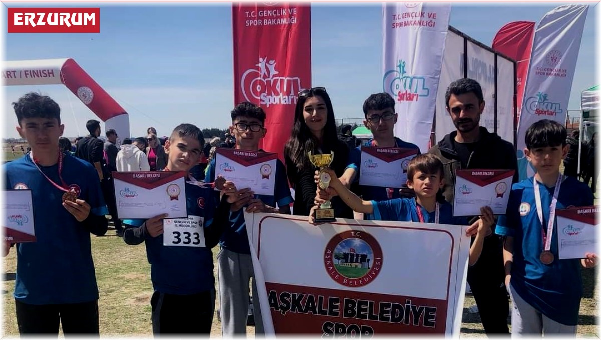 Voleybol da şampiyon Aşkale Gençlik spor