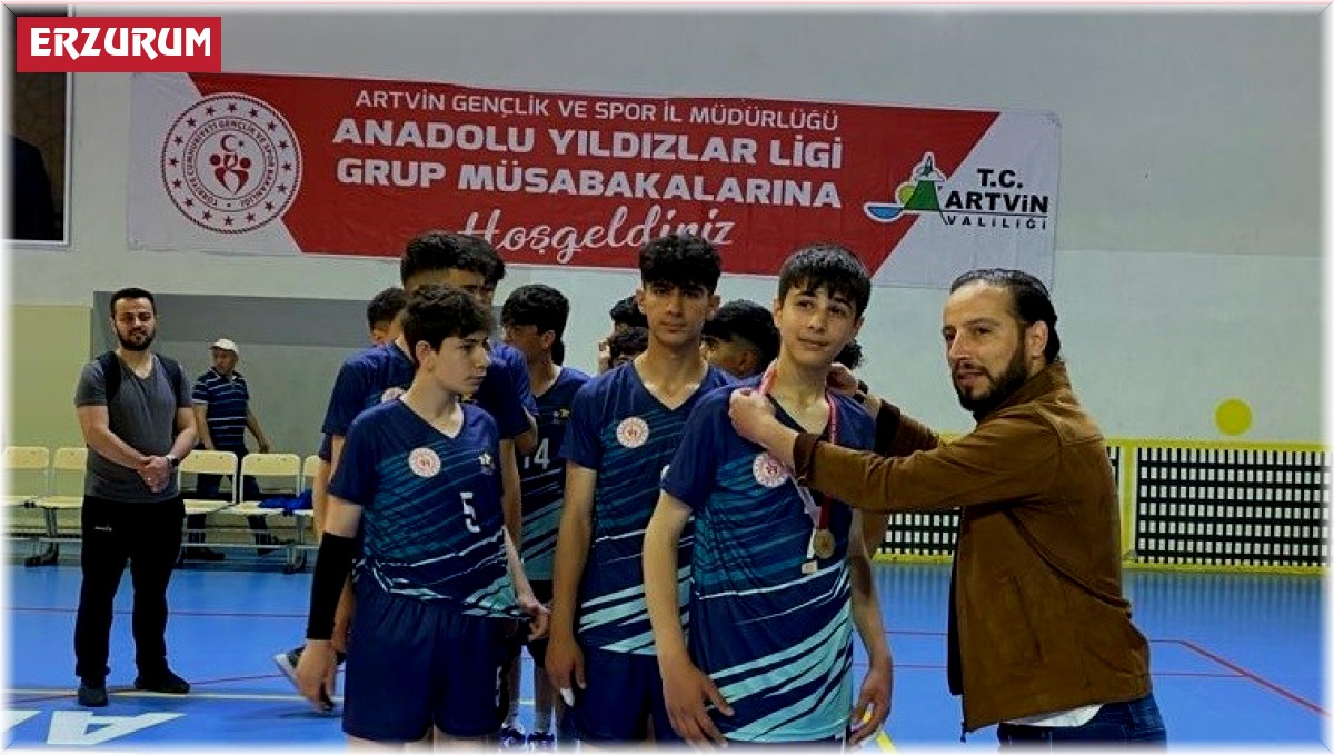 Voleybolda Aşkale imzası