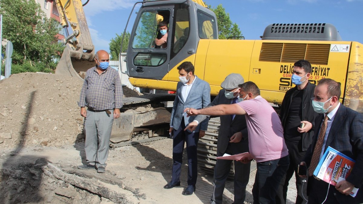 Yağmur suları artık Erzurum için çile olmayacak