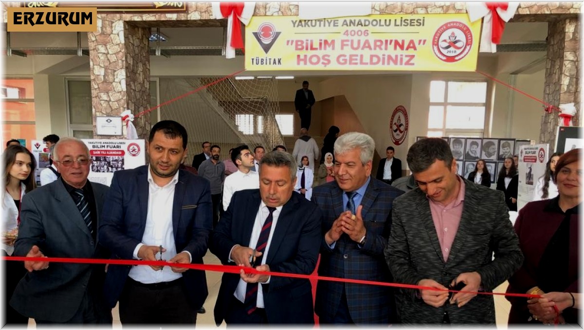 Yakutiye Anadolu Lisesi'nden bilim fuarı