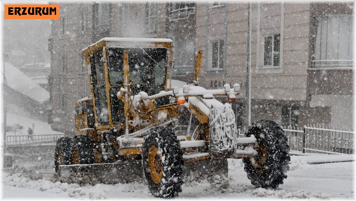Yakutiye Belediyesi karla mücadeleyi artırdı