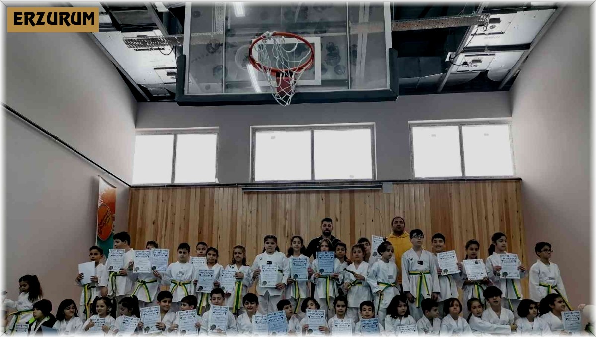 Yakutiye Taekwondo Kulübü'nde kuşak heyecanı