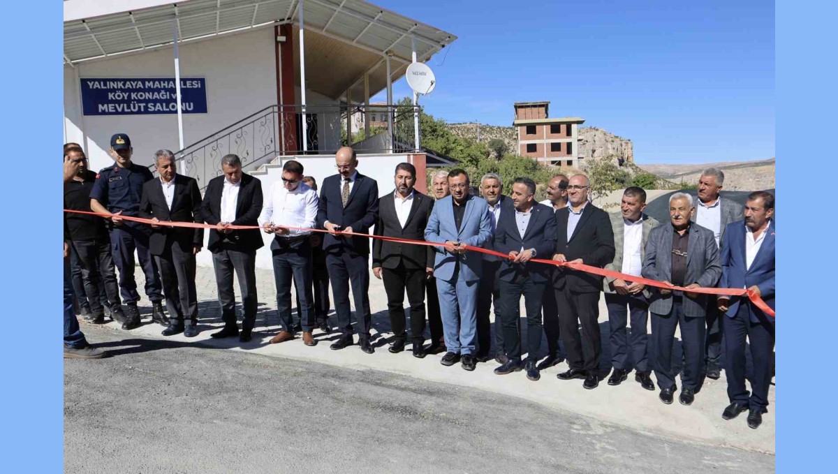 Yalınkaya Mahallesi'nde Cami ve Sosyal Tesislerin açılışı gerçekleştirildi