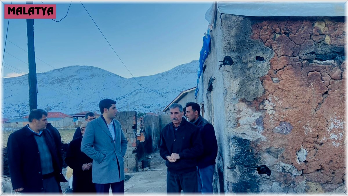 Yangında zarar gören ailenin ihtiyaçları karşılanacak