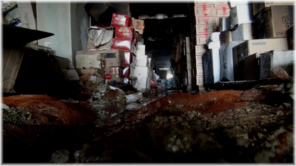 Yangının boyutu gün ağarınca ortaya çıktı