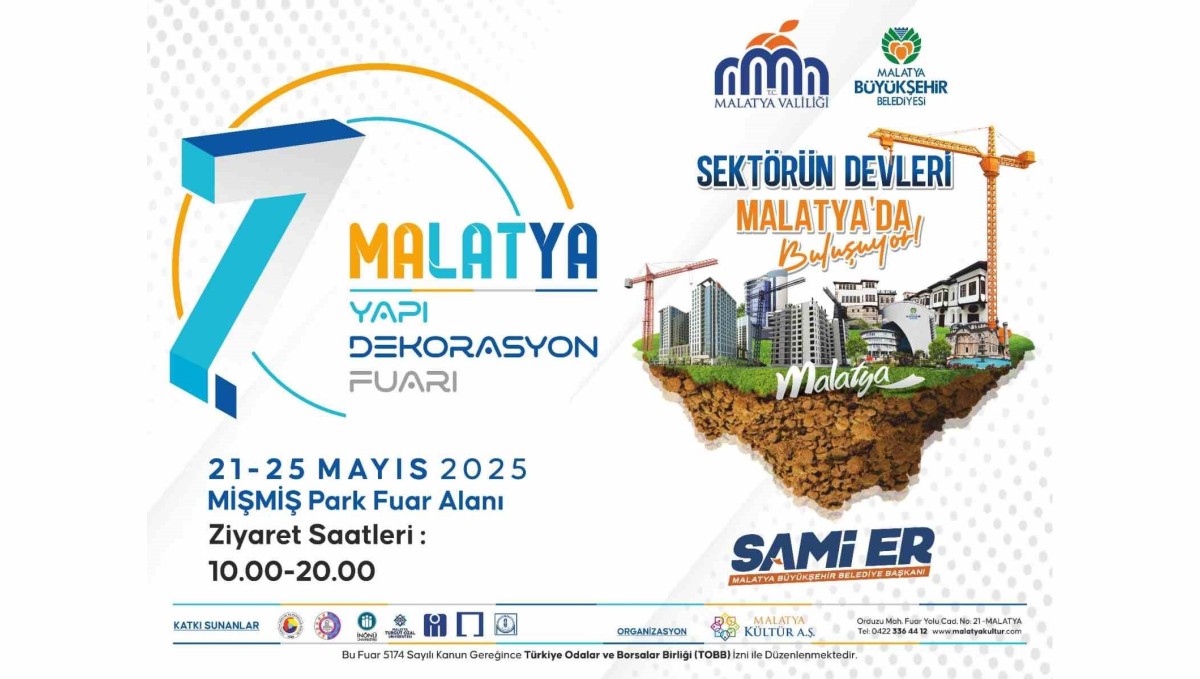 Yapı ve Dekorasyonun kalbi Malatya'da atıyor