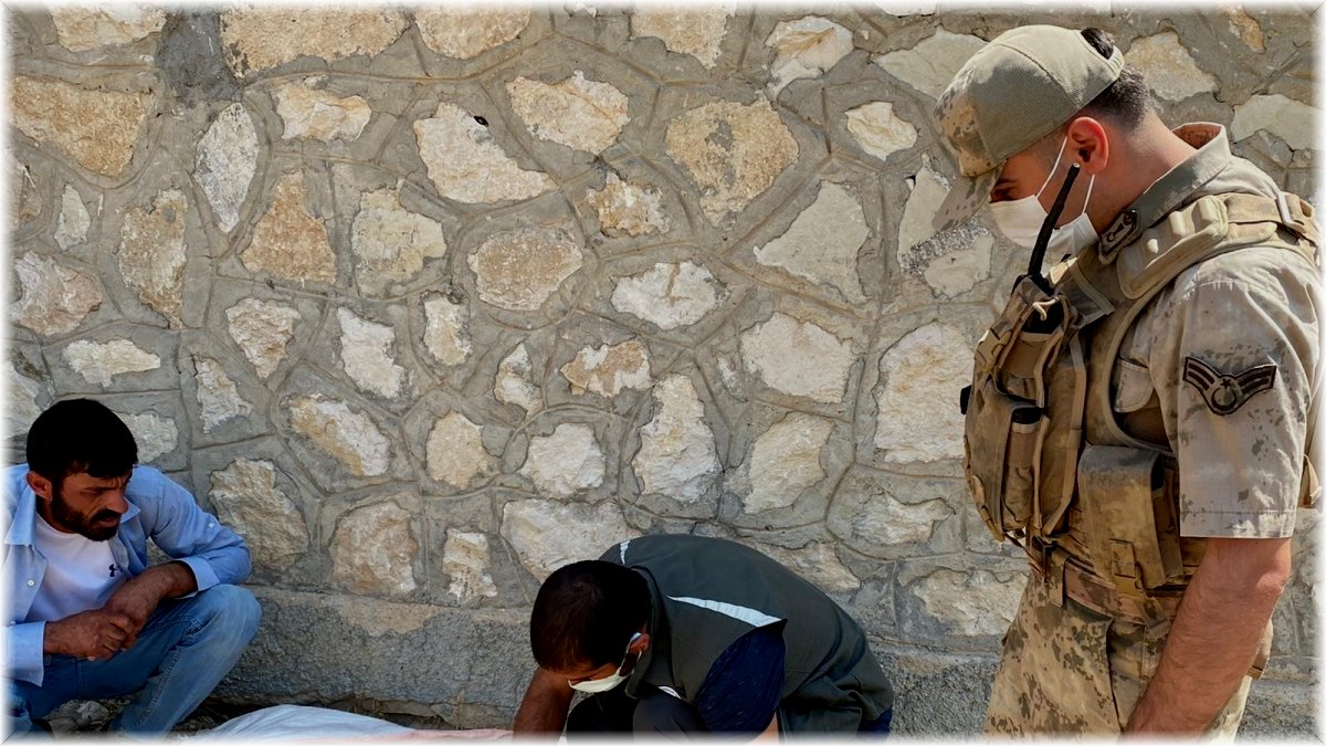 Yaralı yavru ayıyı önce beslediler, ardından tedavi edilmesi için ekiplere teslim ettiler