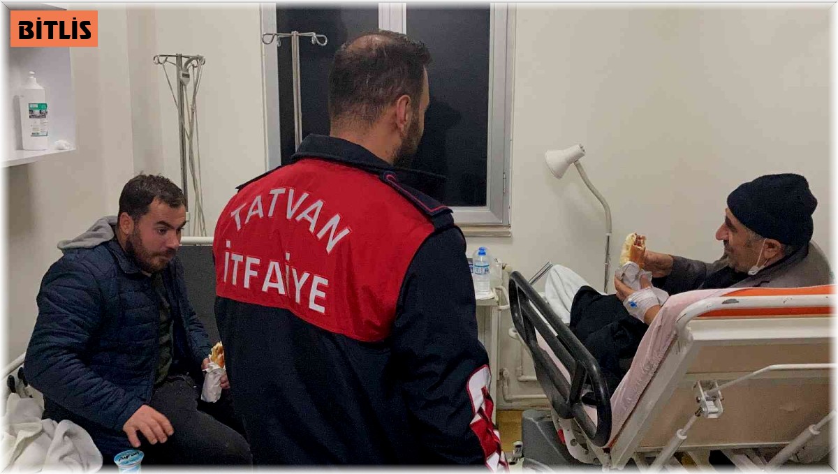 Yaralılara Tatvan Belediyesinden yemek ikramı