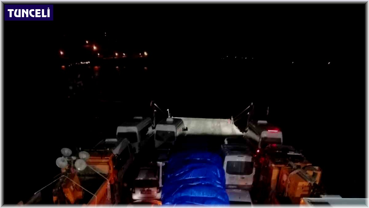 Yardım araçlarından feribot ücreti alınmıyor