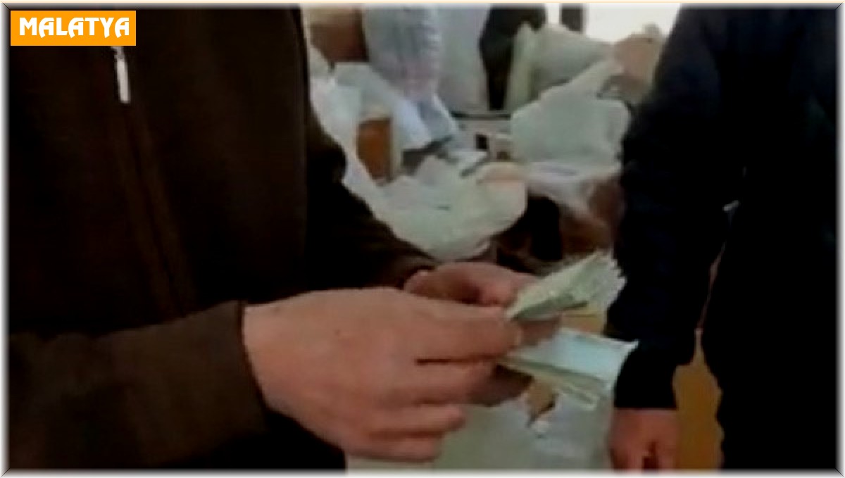 Yardım paketinden 4 bin TL çıktı