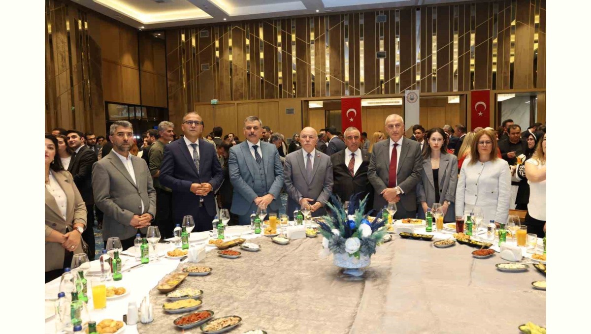 Yargı mensupları resepsiyonda buluştu