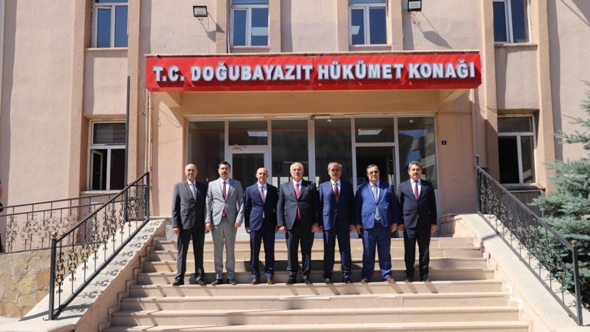 Yargıtay Başkanı Mehmet Akarca, İshakpaşa Sarayı'nı ziyaret etti