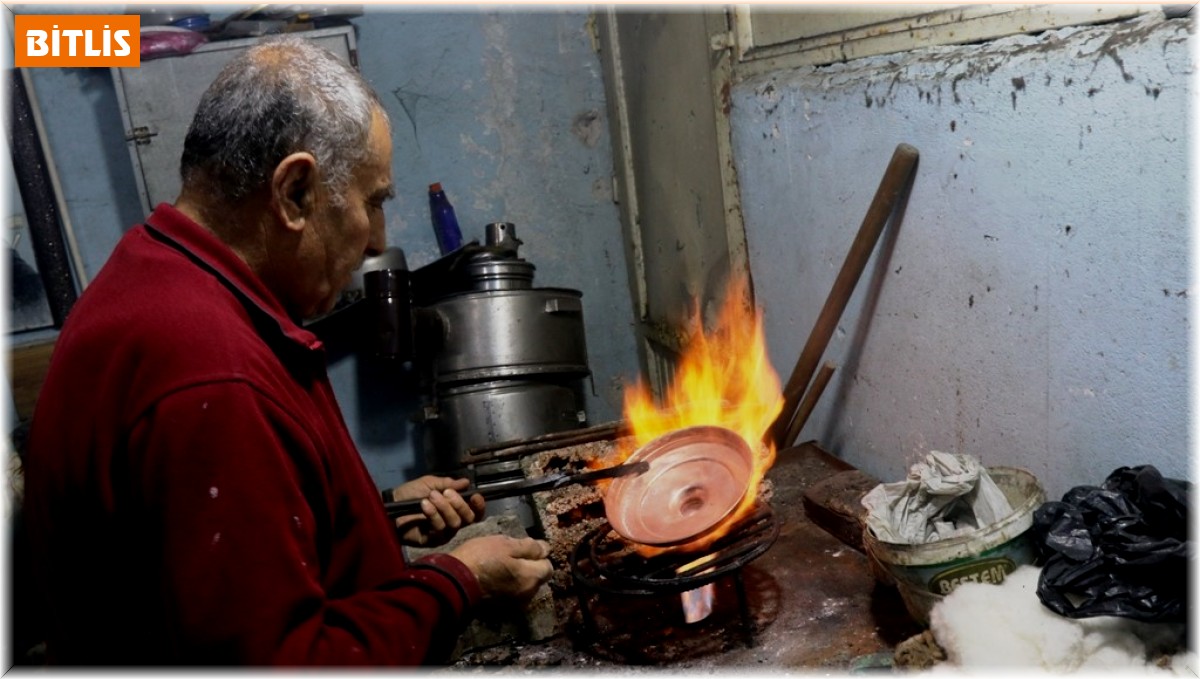 Yarım asırdır kalaycılık yapan usta çırak bulamıyor