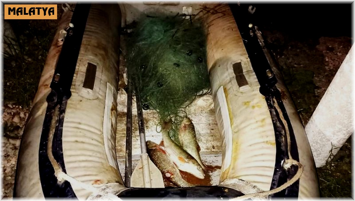 Yasak avlananlara gece baskını