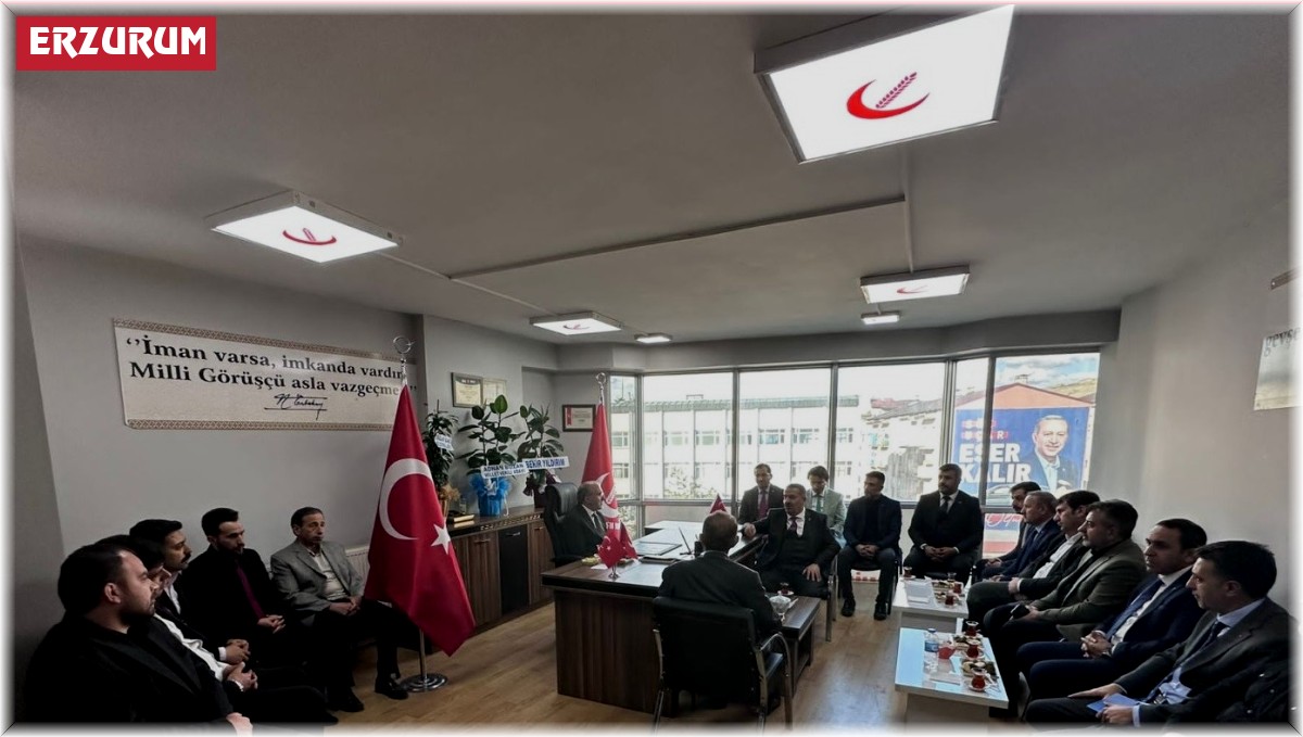 Yavilioğlu, Erzurum'da seçim çalışmalarına katıldı