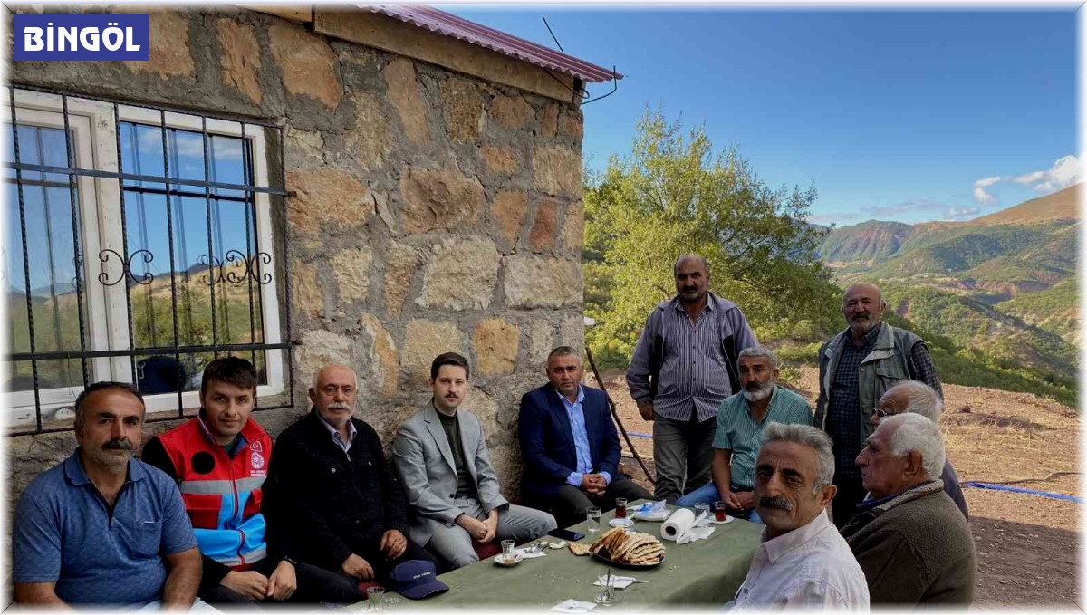 Yayladere Kaymakamı İrdelp vatandaşlarla bir araya geldi