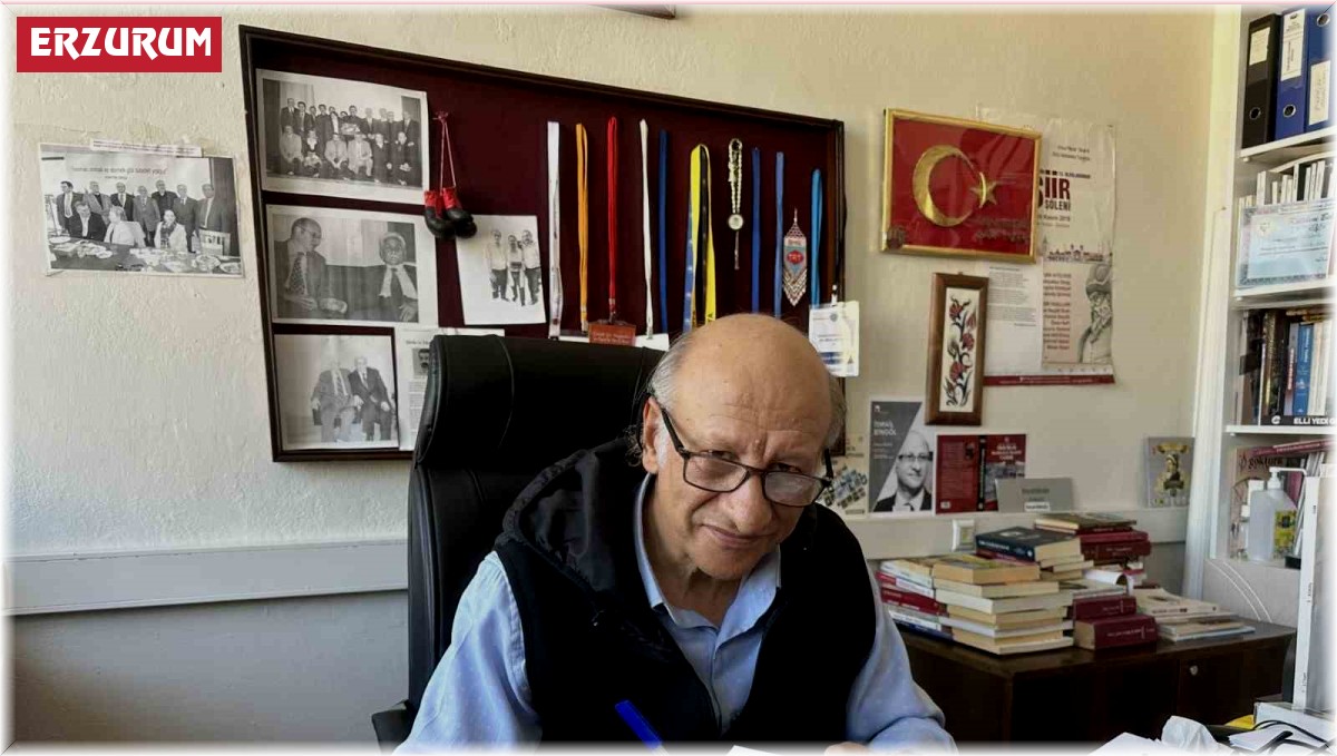 Yazar ve şair İsmail Bingöl 'Erzurum mahalli basın tarihini yazdı