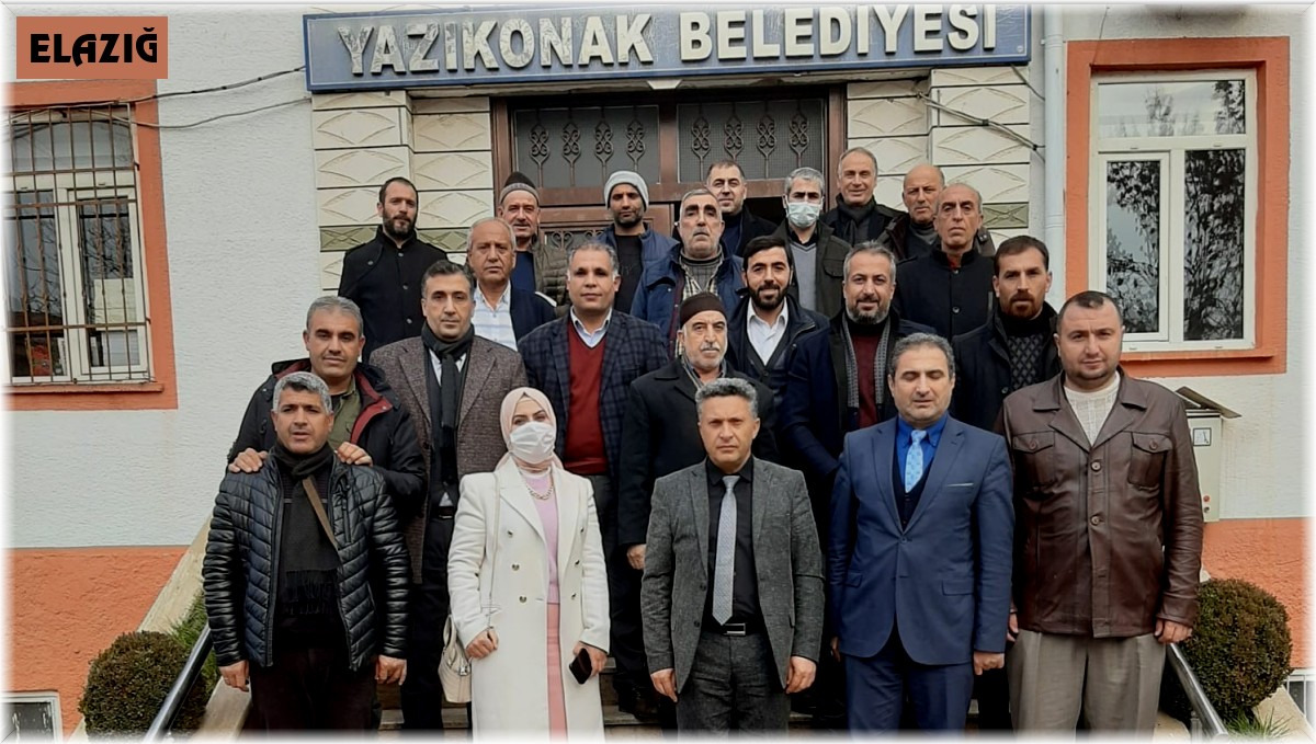 Yazıkonak Belediye Başkanı Çadırcı, okul müdürleri, imamlar ve muhtarlarla bir araya geldi
