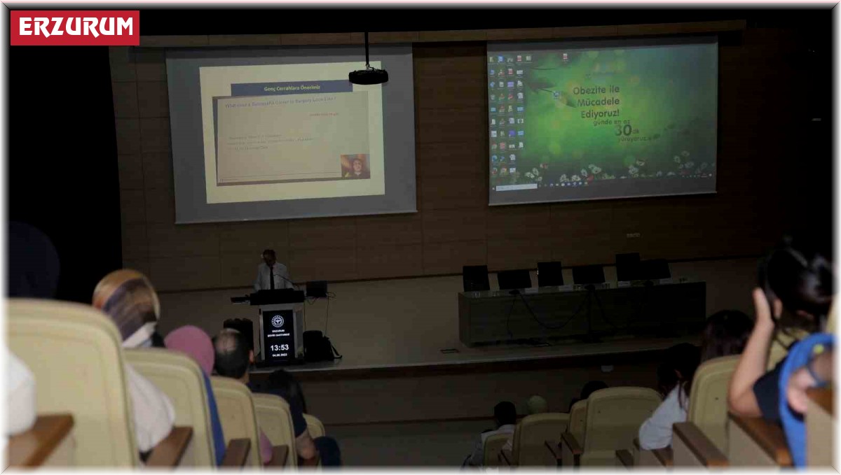 Yedi bölgede yedi cerrahi toplantısı Erzurum Şehir Hastanesinde yapıldı