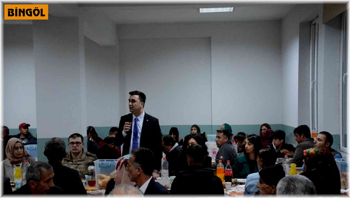 Yedisu'da şehit aileleri ve gaziler için iftar programı düzenlendi