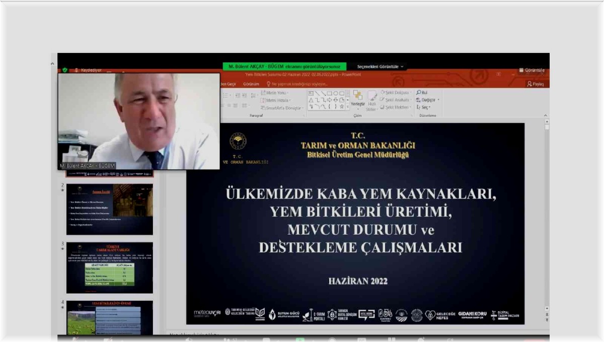 Yem bitkileri çalıştayı düzenlendi