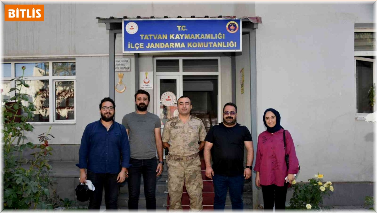 Yeni atanan kurum amirlerine gazetecilerden ziyaret