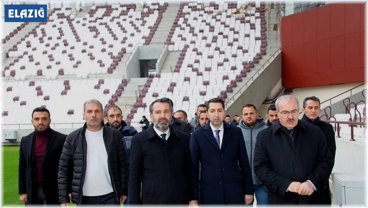 Yeni Elazığ Stadyumunda sona doğru