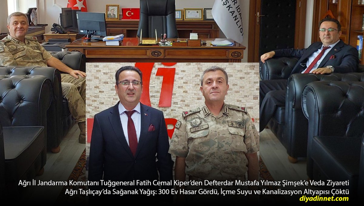 Yeni Görevi Belli Oldu: Tuğgeneral Fatih Cemal Kiper Defterdar Şimşek'i Ziyaret Etti