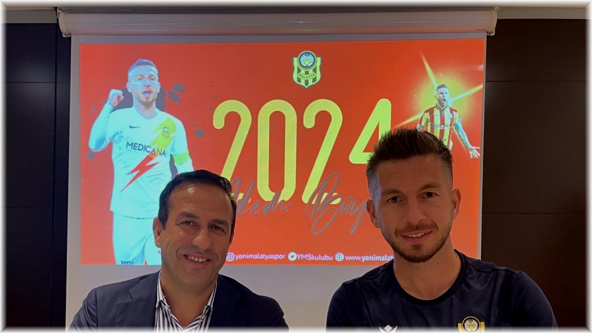 Yeni Malatyaspor Adem Büyük ile sözleşme uzattı